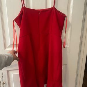 GIANNI BINI RED DRESS